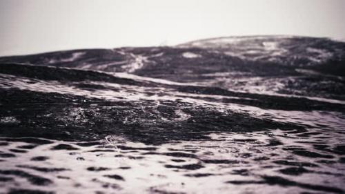 Videohive - Snow Ice and Rocks at Northern Landscape - 47640586