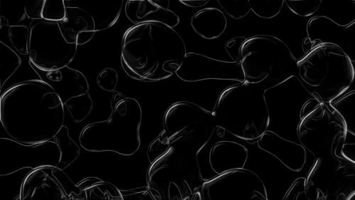 Videohive - Liquid Bubbles Outlines - 47615729