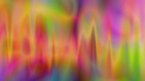 Videohive - Abstract Gradient Wave Prismatic Background - 47618501