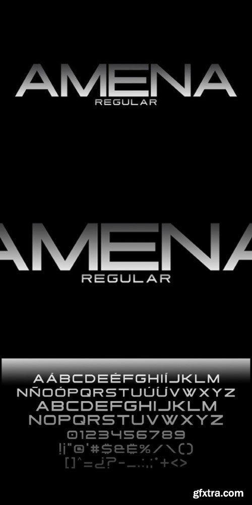 Amena - Regular Font