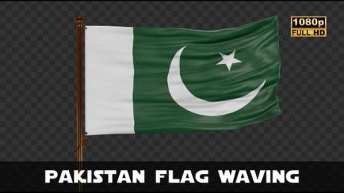Videohive - Pakistan Flag Waving - 47633153