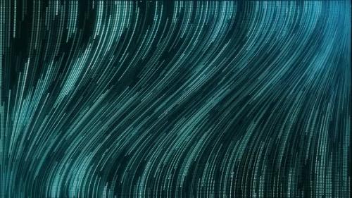 Videohive - Background animation of Line transformations - 47634640