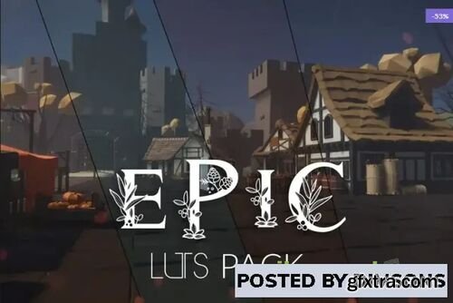 Unity Shaders 100 Epic Unity LUTs Pack