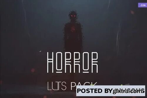 Unity Shaders 100 Horror LUTs Pack