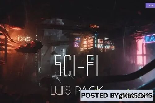 Unity Shaders 100 Sci-Fi LUTs Pack