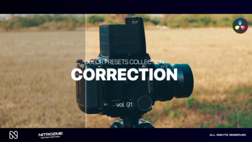 Videohive - Correction LUT Collection Vol. 01 for DaVinci Resolve - 47700609