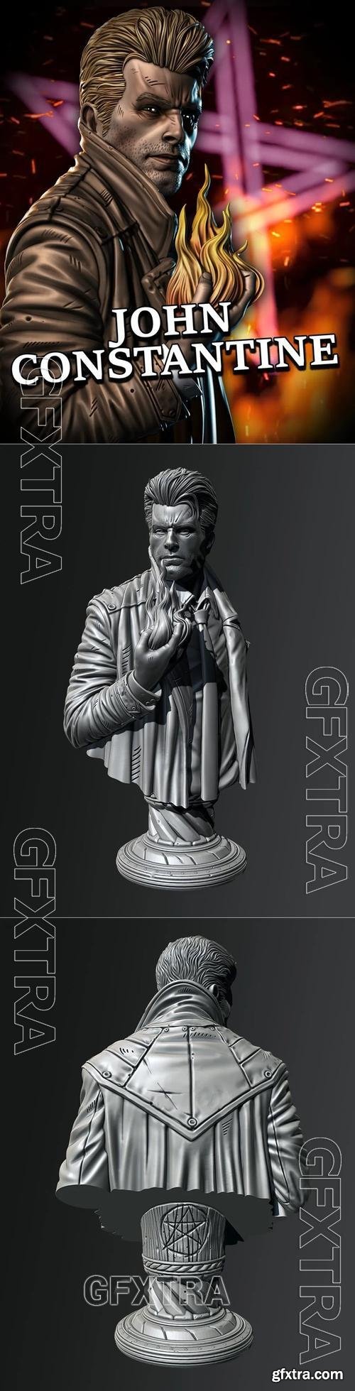 Eastman - Constantine Bust – 3D Print Model