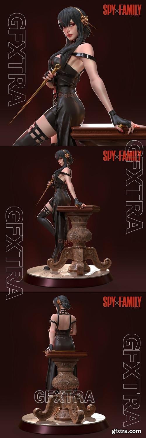 Yor Forger From SpyXFamily – 3D Print Model