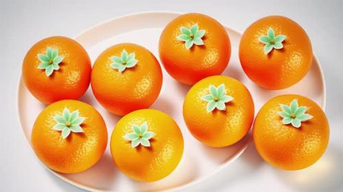 Videohive - Juicy citrus fruits created with the help of artificial intelligence. 006 - 47610285