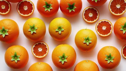 Videohive - Juicy citrus fruits created with the help of artificial intelligence. 005 - 47610292