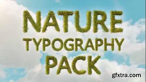 Videohive Nature Typeface 46524814