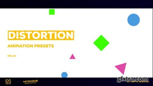 Videohive Distortion Motion Presets Vol. 01 47667754