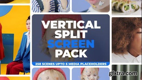 Videohive Vertical Split Screen Pack 47586502
