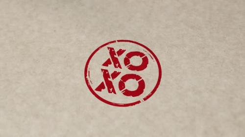 Videohive - XOXO and permitted stamp and stamping - 47613979