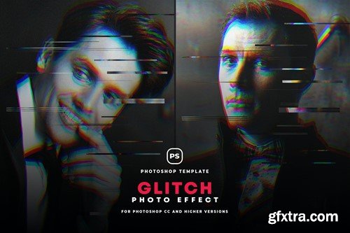 Glitch Photo Effect 66D3WMR