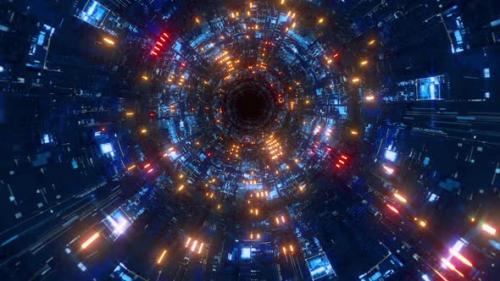 Videohive - Sci-Fi Tunnel - 47638713