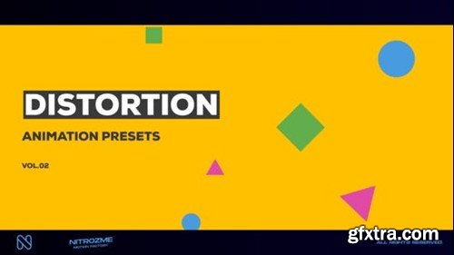 Videohive Distortion Motion Presets Vol. 02 47667772