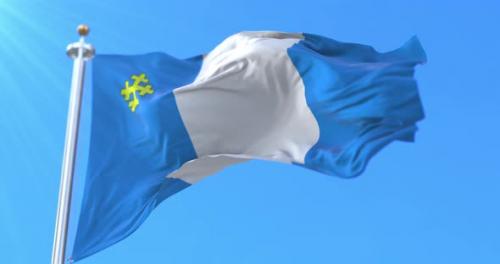 Videohive - Rezina District Flag, Moldova - 47639748