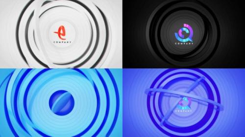 MotionArray - Business Circles Logo Reveals - circles