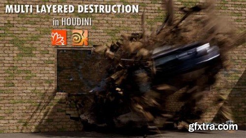 CGCircuit – Multi layered destruction in Houdini