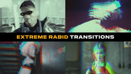 Videohive - Extreme Rabid Transitions | Premiere Pro - 47661355
