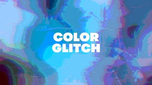 Videohive - Color Glitch Transitions - 47674820