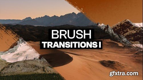 Videohive 10 Brush Transitions I 47587680