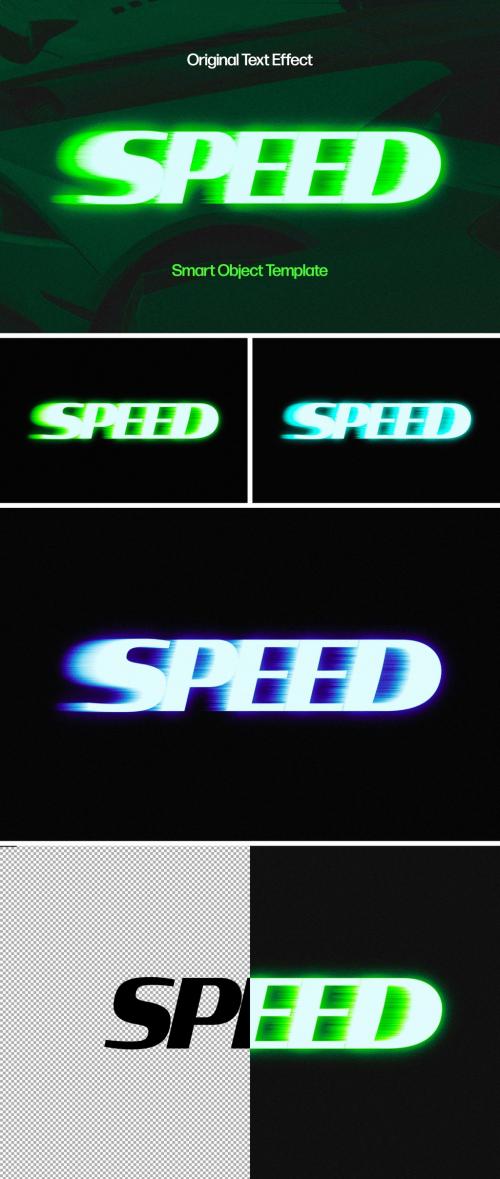 Speed Racer Text Effect Mockup 636329993