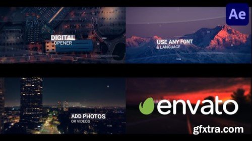Videohive Digital Opener for After Effects 47704597