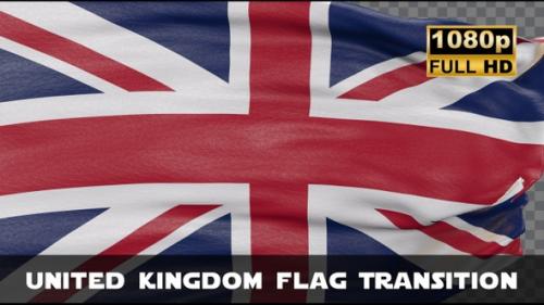 Videohive - United Kingdom Flag Transition - 47690107