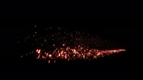 Videohive - Ground Impact Sparks 26A - 47702126