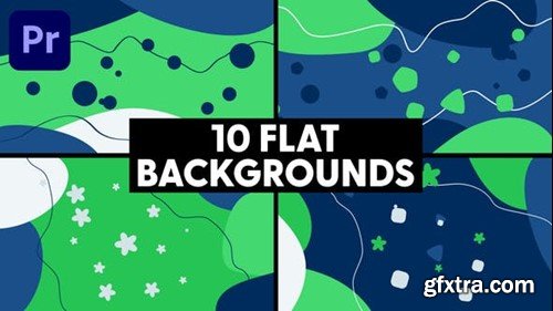 Videohive Flat Backgrounds 47771666