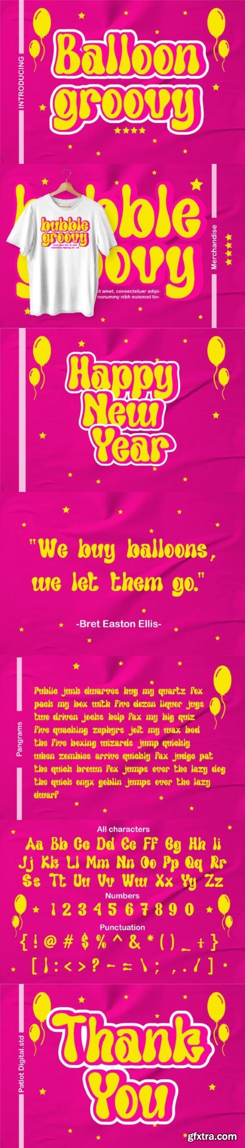 Balloon Groovy Font