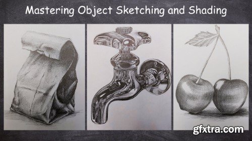 Pencil Drawing Class: Mastering Object Sketching and Shading