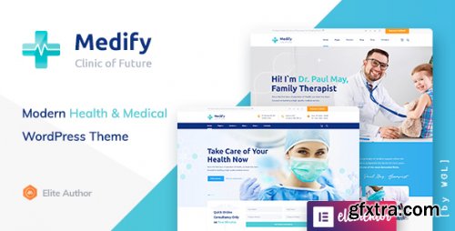 Themeforest - Medify - Health & Clinic WordPress Theme 24304216 v1.2.8 - Nulled
