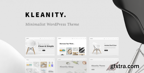 Themeforest - Kleanity - Minimalist WordPress Theme / Creative Portfolio 19133384 v1.3.6 - Nulled