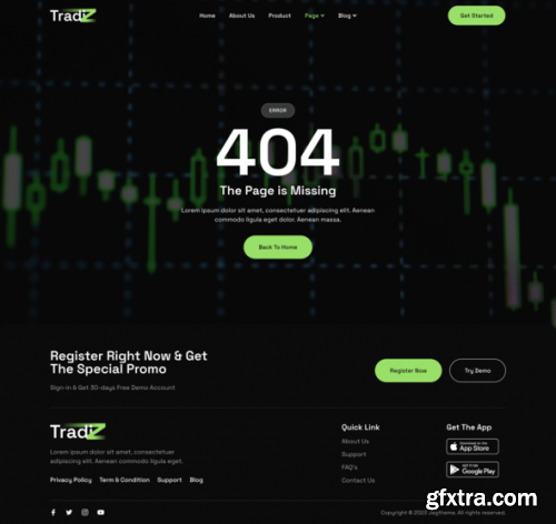 Themeforest - Tradiz – Trading Broker & Investment Elementor Template Kit 47436610 v1.0.0 - Nulled