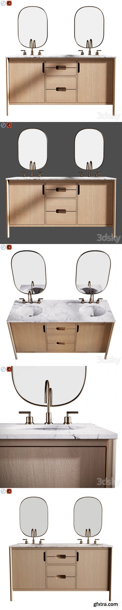 Manzanita 60 Double Sink Vanity
