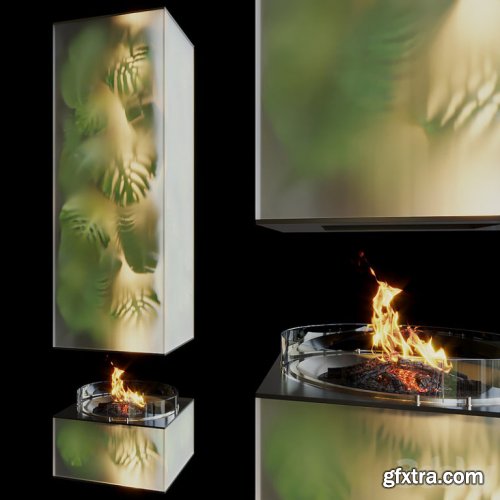 Fito Fireplace Greenbox Vargov Design