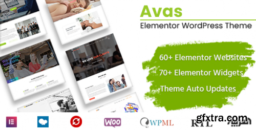 Themeforest - Avas - Elementor WordPress Theme 19775390 v6.3.32 - Nulled
