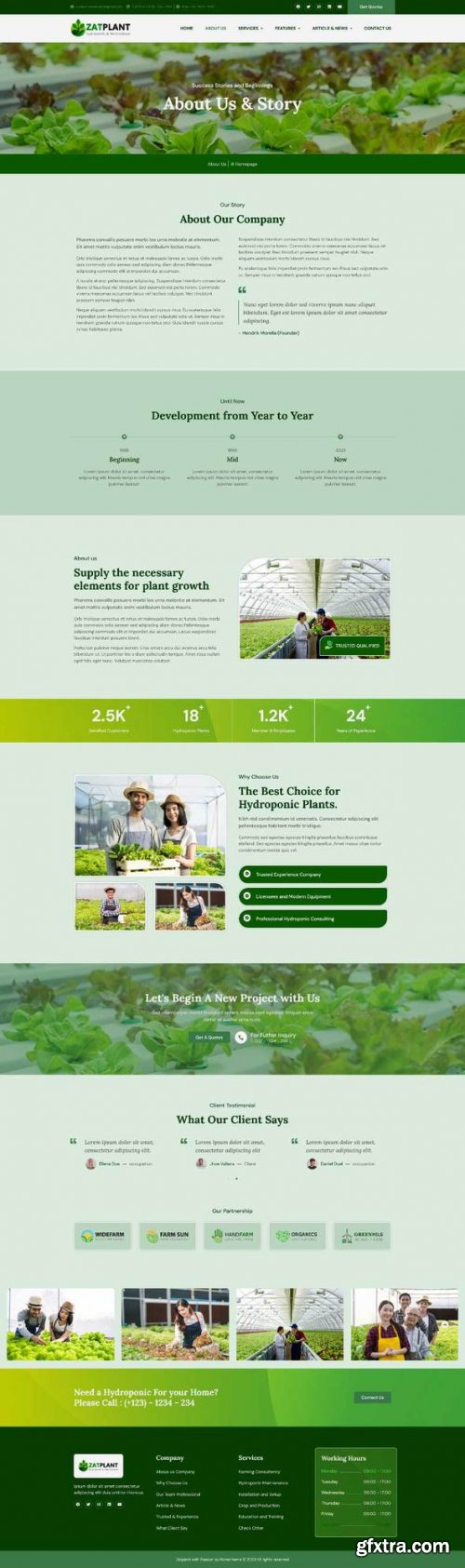 Themeforest - Zatplant - Hydroponic Garden and Horticulture Elementor Template Kit 47518471 v1.0.0 - Nulled