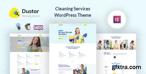 Themeforest - Dustar – Cleaning Services WordPress Theme 24951675 v1.0.5 - Nulled