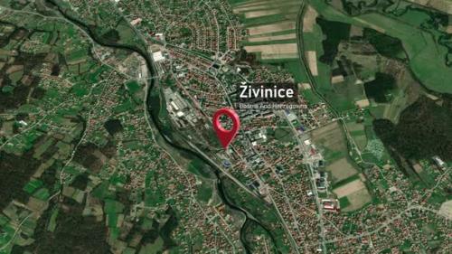 Videohive - Živinice City Map Zoom (Bosnia and Herzegovina) from Space to Earth - 47739364