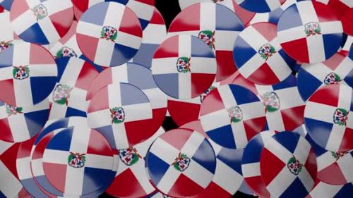 Videohive - Dominican Pin Badge Transition - 47745491