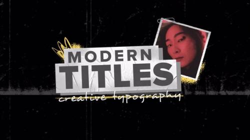 MotionArray - Modern Titles - titles