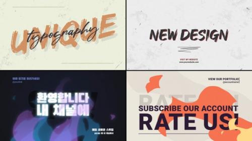 MotionArray - Typography Slides - slides
