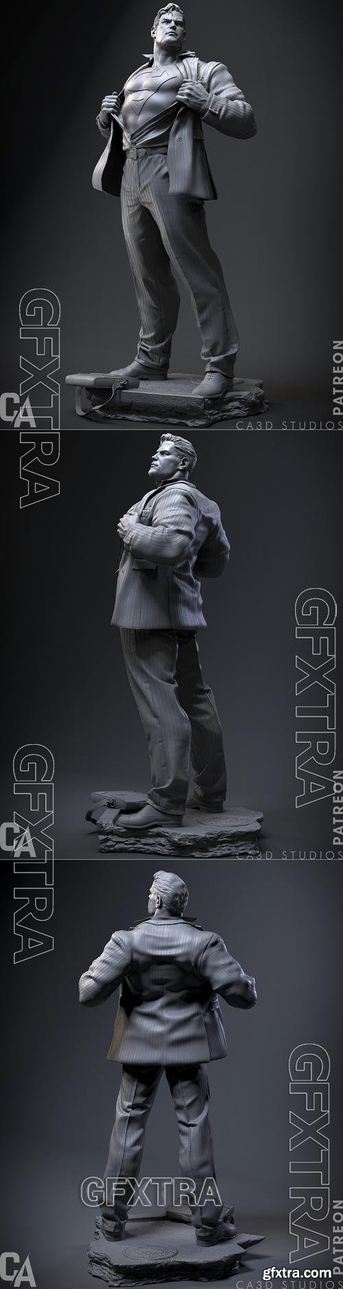 Ca 3d Studios - Superman – 3D Print Model