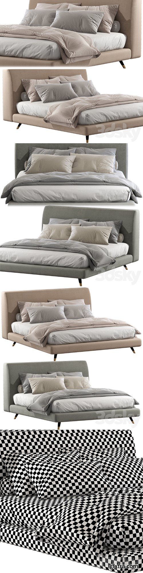 ES Double bed By Twils