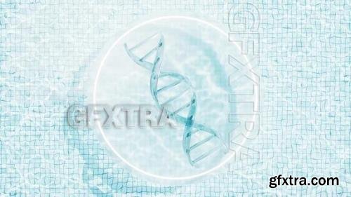 Loop DNA With Water Background 1352031