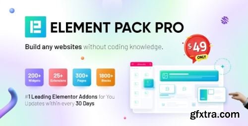 CodeCanyon - Element Pack - Addon for Elementor Page Builder WordPress Plugin v7.5.1 - 21177318 - Nulled